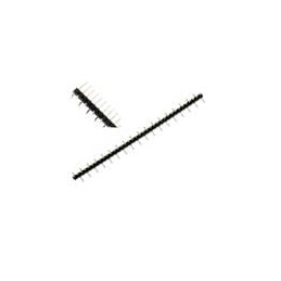 10 pcs : HDR100IMP40M-G-V-SM - PCBs & Breadboards 0.1' 40 pin Vertical Male Header Surface Mount Gold