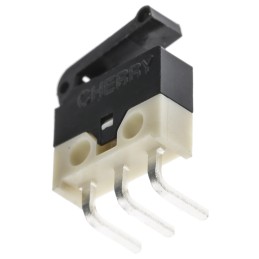 1 pcs - ZF Lever Subminiature Micro Switch, Left Angle PCB Terminal, 500 mA @ 30 V dc, SPDT