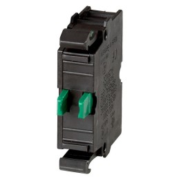 1 pcs - Eaton M22 Series Contact Block for Use with N(S)1(-4) Series, NZM1(-4) Series, PN1(-4) Series, 500V, 1 NO
