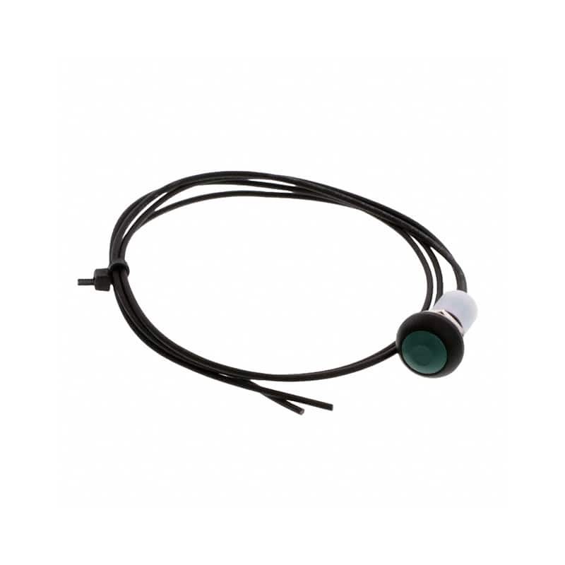 1 pcs - TE Connectivity PB6 Series Push Button Switch, (On)-Off, Panel Mount, SPST - NO, 50 V dc, 125V ac, IP68