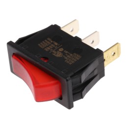 1 pcs - Molveno Illuminated SPST, On-None-Off Rocker Switch Panel Mount