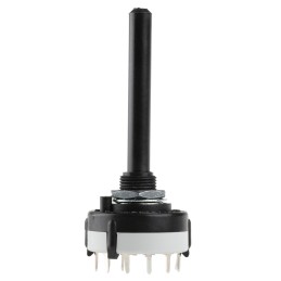 1 pcs - Lorlin, 12 Position SPST Rotary Switch, 150 mA @ 250 V ac, Through Hole