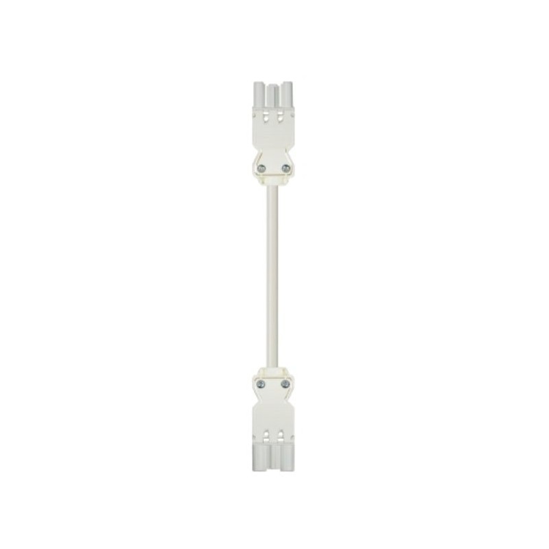 10 pcs - Wieland GST18i3 Series Cable Assembly, 3-Pole, Male to Female, 16A, IP40