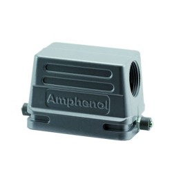 10 pcs - Amphenol Industrial C146 Heavy Duty Power Connector Hood, M20 Thread