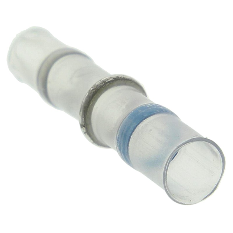 1 Box of 100 - TE Connectivity Transparent Polyolefin Solder Sleeve 42mm Length 3.2 - 7mm Cable Diameter
