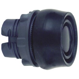 1 pcs - Schneider Electric Harmony XB5 Series Black Spring Return Push Button Head, 22mm Cutout, IP66, IP67, IP69K