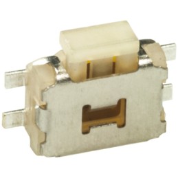 1 pcs - White Tactile Switch, SPST 50 mA @ 12 V dc 2.6mm Surface Mount
