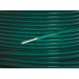 1 Reel of 30 M - Alpha Wire Green 0.52 mm² Hook Up Wire, 20 AWG, 10/0.25 mm, 30m, PVC Insulation