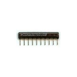 10 pcs : 77083330P - Resistor Networks & Arrays 33ohms 8Pin 2% Isolated