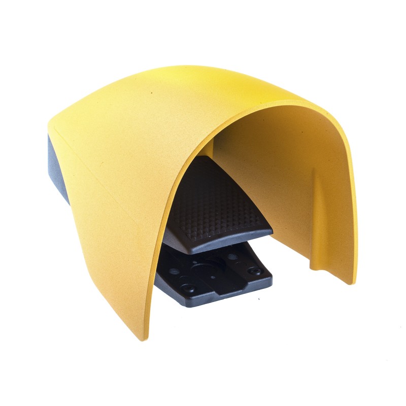 1 pcs - RS PRO Latching Foot Switch - Die Cast Aluminium Case Material, 1NC, 1NO, 6 A Contact Current, 230V Contact Voltage