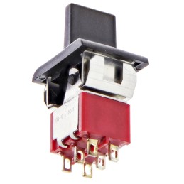 1 pcs - TE Connectivity DPDT, (On)-Off-(On) Rocker Switch Panel Mount
