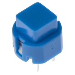 1 pcs - Tact Switch, SPST 100 mA @ 32 V