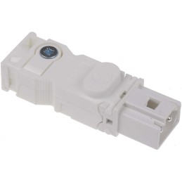 100 pcs - Wieland GST15i2 Series Mini Connector, 2-Pole, Male, Cable Mount, 16A, IP20