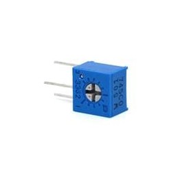 10 pcs : 3362W-1-500LF - Trimmer Resistors - Through Hole 1/4IN SQ 50 OHMS 10% 0.5WATTS