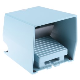 1 pcs - Schneider Electric Industrial Duty Momentary On-Off Foot Switch - Metal Case Material, SPDT, 270 mA @ 250 V dc, 3 A @