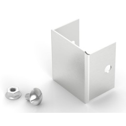 1 pcs - RS PRO 304 Stainless Steel Cable Trunking Accessory, 50 x 50mm