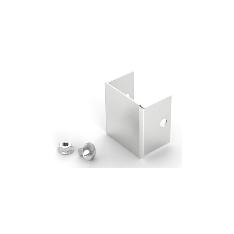 1 pcs - RS PRO 304 Stainless Steel Cable Trunking Accessory, 50 x 50mm