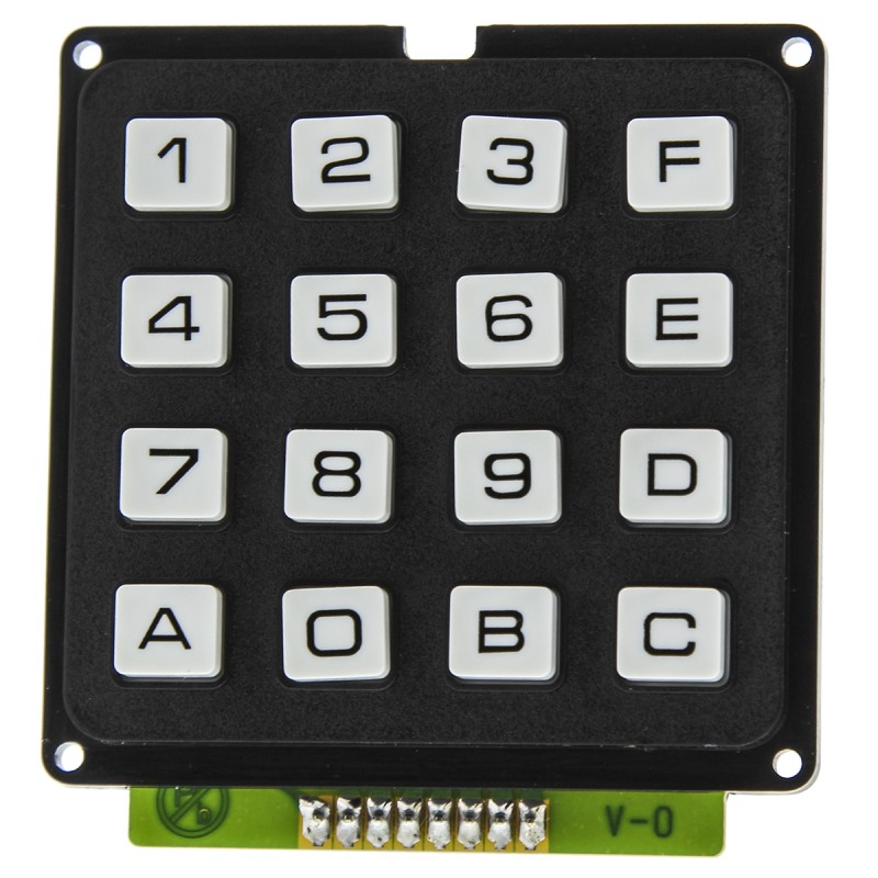 1 pcs - EOZ IP40 16 Key Keypad