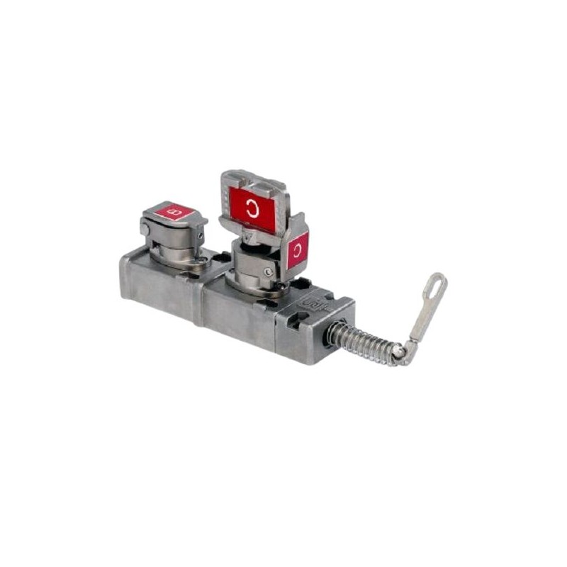 1 pcs - Allen Bradley Guardmaster 440T Safety Interlock Switch, Keyed Actuator Included, Stainless Steel