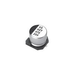 10 pcs : VZT101M1VTR-0606 - Aluminium Electrolytic Capacitors - SMD 100uF 20% 35V Ultra Low ESR