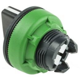 1 pcs - Schneider Electric Harmony XB5 Series 2 Position Selector Switch Head, 30mm Cutout, Black Handle
