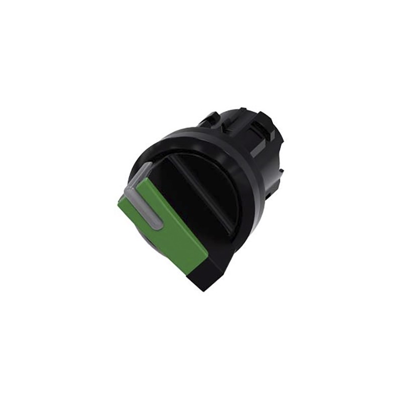 1 pcs - Siemens SIRIUS ACT Series 2 Position Selector Switch Head, 22mm Cutout