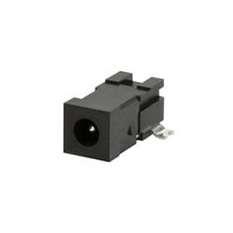 10 pcs : PJ-031H-SMT-TR - DC Power Connectors power jack, 0.65 x 2.8 mm, horizontal, SMT, high current, 1 switch, T&R package
