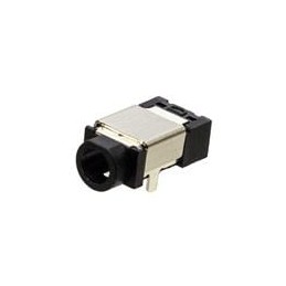 10 pcs : PJ-039-SMT-TR - DC Power Connectors 0.65 x 2.6 mm, 1.0 A, Horizontal, Surface Mount (SMT), Shielded, Dc Power Jack Conn