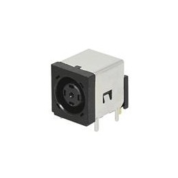 10 pcs : PJ-096H - DC Power Connectors power jack, 0.6 x 5.0 x 7.5 mm, rt, through hole