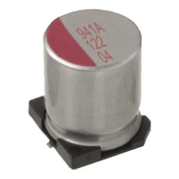 1000 pcs - Nichicon 82μF Polymer Aluminium Solid Electrolytic Capacitor 16V dc, Radial, Through Hole - RPS1C820MCN1GS