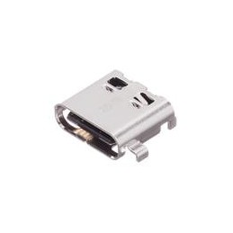 10 pcs : 105455-0101 - USB Connectors USB Type C Recept RA Mid-Mnt SMT