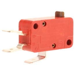 1 pcs - Marquardt Plunger Micro Switch, Tab Terminal, 16 A @ 250 V ac, SP-CO