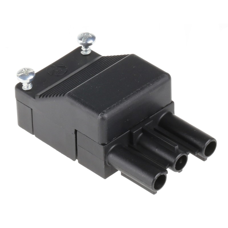 100 pcs - Wieland ST18 Series Connector, 3-Pole, Male, Cable Mount, 16A, IP20