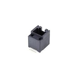 10 pcs : 85510-5027 - Modular Connectors / Ethernet Connectors TOP ENTRY 6/6 SMT JK /6 SMT JK W/TABS LCP