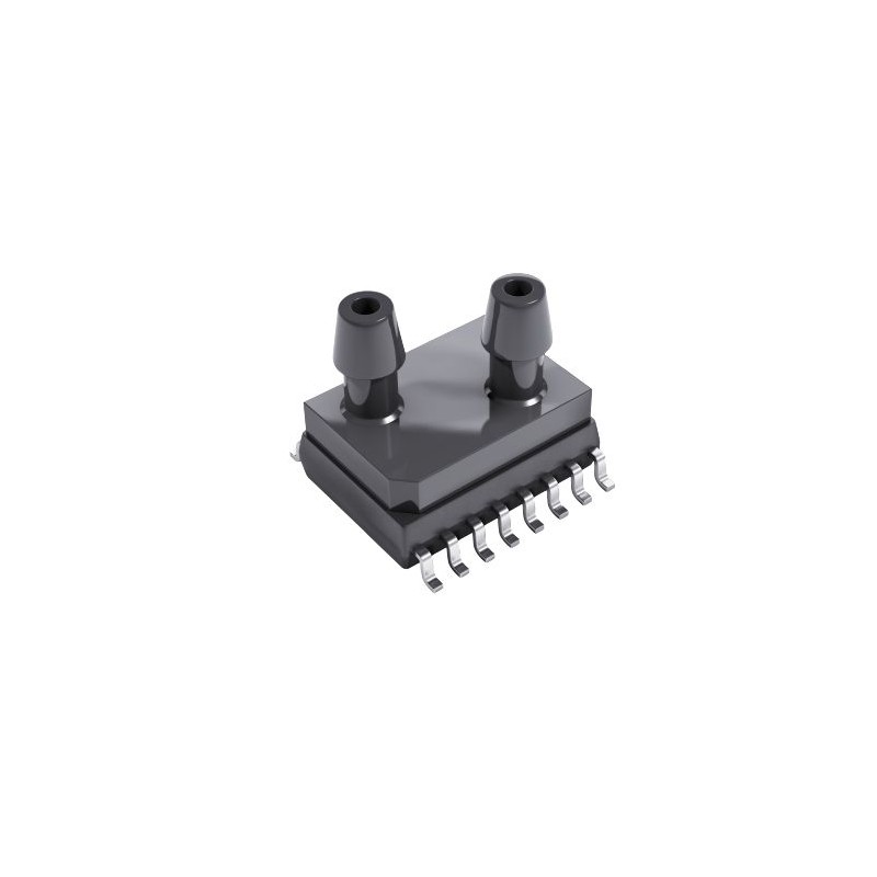 45 pcs - TE Connectivity Gauge Pressure Sensor, 300Pa Operating Max, PCB Mount, 16-Pin, 7kPa Overload Max, SOIC