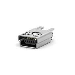 10 pcs : 2041517-1 - USB Connectors USB B MINI 2.0 VRT RECPT 1PORT