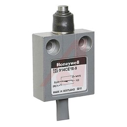 1 pcs - Honeywell 914CE Series Plunger Limit Switch, NO/NC, IP66, IP67, IP68, SPDT, Die Cast Zinc Housing, 250V ac Max, 5A Max