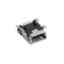 10 pcs : 897-43-005-00-100001 - USB Connectors RCPT MINI TYPE B SMT