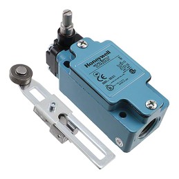 1 pcs - Honeywell GLA Series Adjustable Roller Lever Limit Switch, 2NO/2NC, IP67, DPDT, Die Cast Zinc Housing, 600V ac Max, 10A