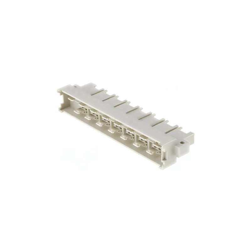 20 pcs - Harting 15 Way 5.08mm Pitch, Type H15 Class C1, 2 Row, Straight DIN 41612 Connector, Plug