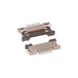 10 pcs : 54550-1671 - FFC & FPC Connectors 0.5 FPC ZIF Hsg Assy ssy 16Ckt EmbsTp Pkg