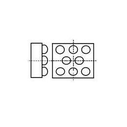 10 pcs : M95512-DFCS6TP/K - EEPROM 512Kb Serial Bus 2.5V to 5.5V 10MHz