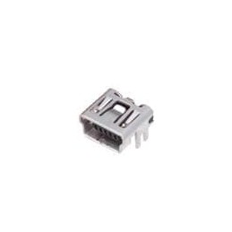 10 pcs : UX60SC-MB-5S8(80) - USB Connectors 5PFEMTHRU-HOLERECEPT MINI B