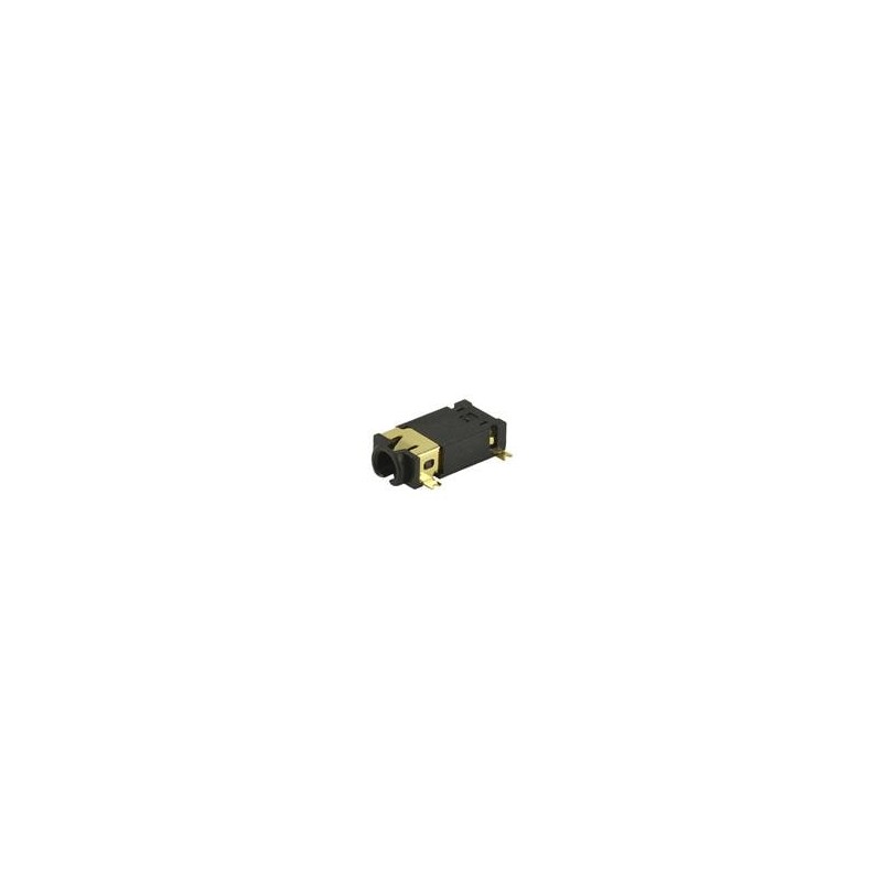 10 pcs : SJ2-25404B-SMT-TR - Phone Connectors 2.5mm gold terminal 4conductr Tip switch