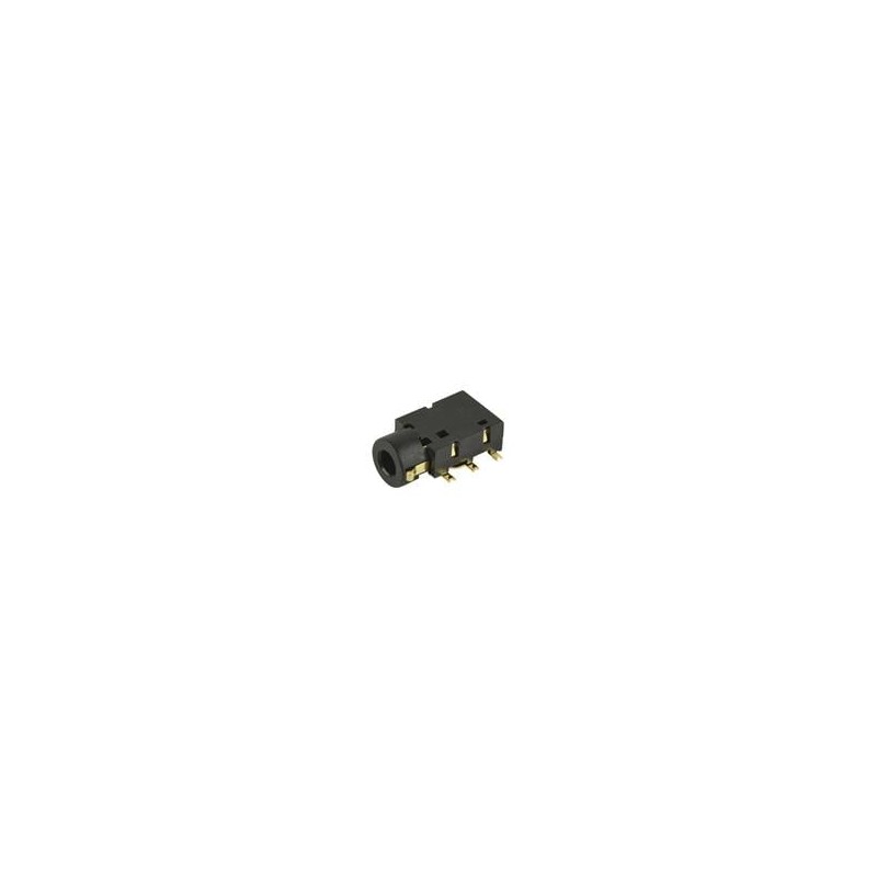 10 pcs : SJ2-254066A-SMT-TR - Phone Connectors 2.5mm gold terminal 7 conductor 0 switch