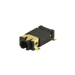 10 pcs : SJ2-25974A-SMT-TR - Phone Connectors 2.5mm gold terminal 4 conductor 0 switch