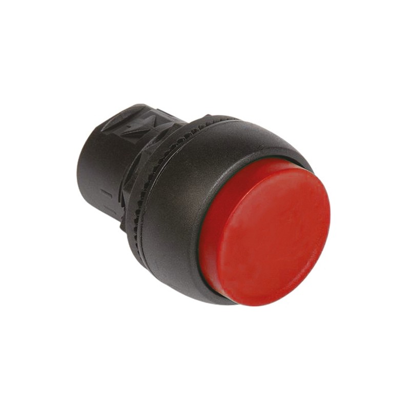 1 pcs - Allen Bradley 800F Series Red Momentary Push Button Head, 22mm Cutout, IP65