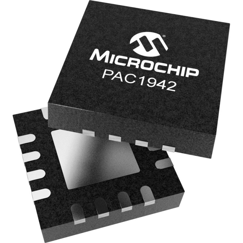 5 pcs - Microchip PAC1942T-1E/4MX, Current Sensor IC 16-Pin, VQFN