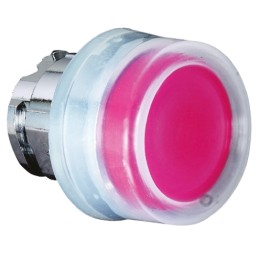 1 pcs - Schneider Electric Harmony XB4 Series Red Spring Return Push Button Head, 22mm Cutout, IP66, IP67, IP69K