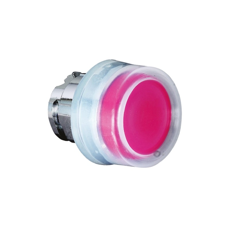 1 pcs - Schneider Electric Harmony XB4 Series Red Spring Return Push Button Head, 22mm Cutout, IP66, IP67, IP69K